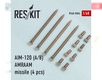 Американская управляемая ракета класса "воздух-воздух" AIM-120 (A/B) AMRAAM (4 шт)