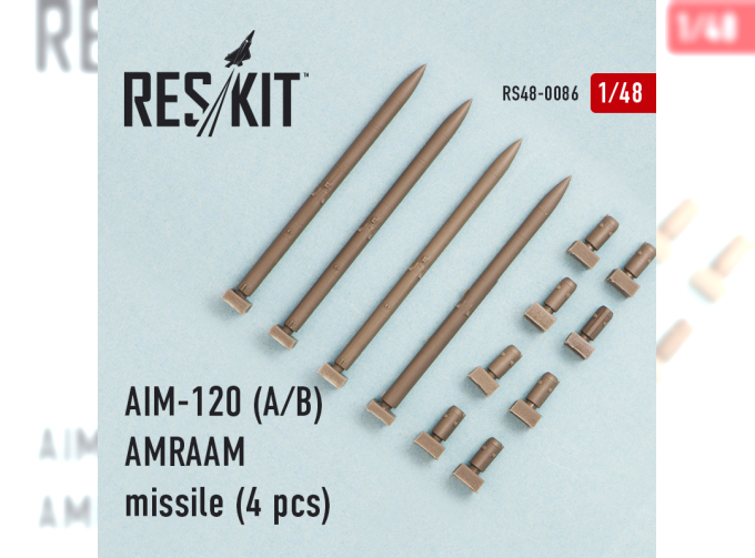 Американская управляемая ракета класса "воздух-воздух" AIM-120 (A/B) AMRAAM (4 шт)