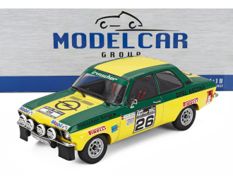 OPEL Ascona A (night Version) №26 Rally Rac Lombard (1973) Walter Rohrl - Jochen Berger, Green Yellow