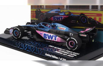 RENAULT F1 A523 Team Bwt Alpine №31 8th Miami Gp (2023) Esteban Ocon, Blue Black Pink