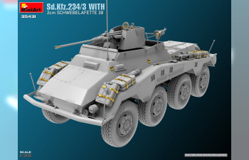 Сборная модель Sd.kfz. 234/3 Military 1945