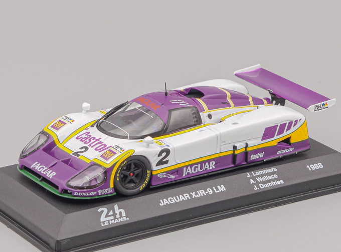 JAGUAR Xjr-9 7.0l V12 Team Tom Walkinshaw Racing #2 Johnny Dumfries / Jan Lammers / Andy Wallace (1988), 24h Le Mans Collection