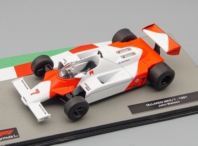 MCLAREN MP4/1 Джона Уотсона (1981), Formula 1 Auto Collection 59