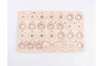 Сборная модель Камский грузовик грузовик 43118 бортовой (Рестайлинг) (клей в комплекте)