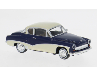 Wartburg 311 Coupe 1959, dunkelblau/hellbeige