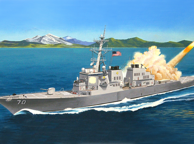 Сборная модель USS Hopper DDG-70