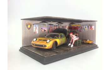 Диорама Гараж