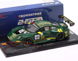 PORSCHE 911 (992) GT3 R №120  24h Spa Adam Adelson, Thomas Sargent, Elliott Skeer (2025)