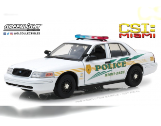 FORD Crown Victoria Police Interceptor "Miami-Dade Police" 2003 (из телесериала "C.S.I. Место преступления Майами")