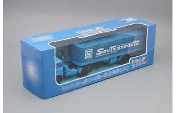 Минский 504В с полуприцепом 5205А SovTransavto, голубой