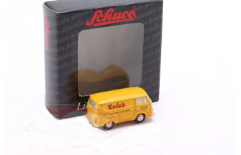 VOLKSWAGEN T1 Bulli Kastenwagen, yellow / red