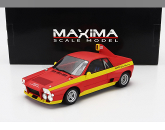 ABARTH Se030 Pininfarina Road Test (1974), Matt Red Yellow