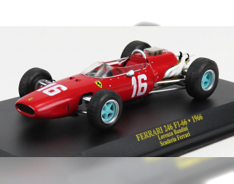 FERRARI F1 246 F1-66 №16 Season (1966) Lorenzo Bandini, Red