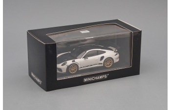 PORSCHE 911 (991.2) GT3RS Weissachpaket (2018), white / black