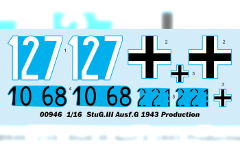 Сборная модель немецкая САУ StuG.III Ausf.G (1943) Production