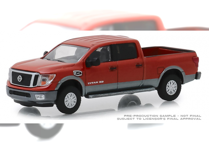 NISSAN Titan XD Platinum пикап 2018 Red