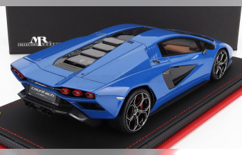 LAMBORGHINI Countach Lpi 800-4 (2021) - Con Vetrina - With Showcase, Blue