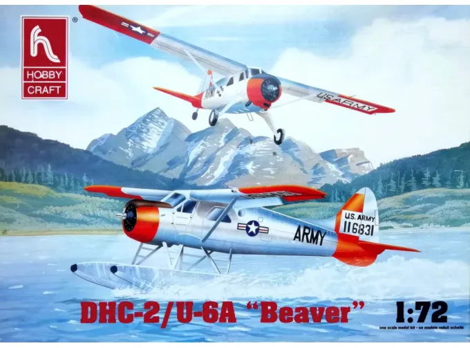 Сборная модель DHC-2/U-6A "Beaver"
