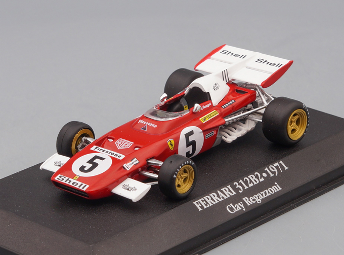 FERRARI 312B2 #5 Clay Regazzoni "Scuderia Ferrari" 1971