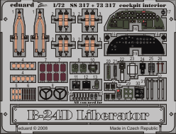 Фототравление для B-24D interior S.A. HAS