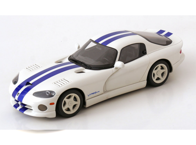 DODGE Viper GTS (1996), white blue