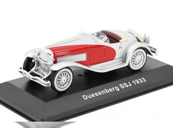 DUESENBERG SSj (1933), red / silver