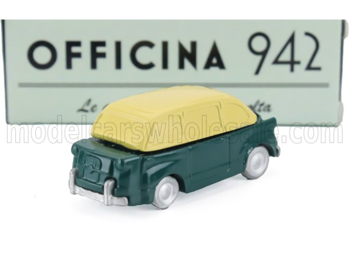 FIAT 600 Multipla Speciale Carrozzeria Frua (1956), Green Beige