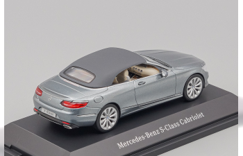 MERCEDES-BENZ S-Class Cabriolet A217 (2016), grey selenit