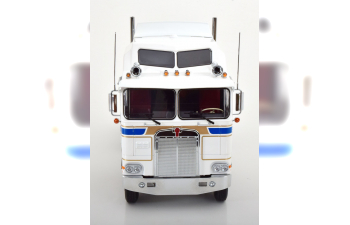 KENWORTH K100 Aerodyne (1976), white blue red golden