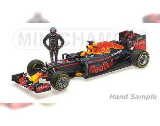 RED BULL RACING TAG HEUER RB12 - DANIEL RICCIARDO - AUSTRIAN GP 2016 - /W FIGURINE