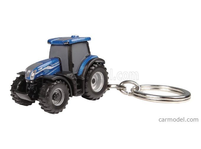 PORTACHIAVI - KEYRING T7.225 TRACTOR BLUE POWER 2018