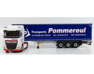 DAF XF EURO 6 Space Cab c полуприцепом "POMMEREUL" 2019