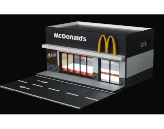 Diorama *Mcdonalds with light*, various