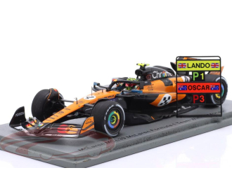 McLAREN MCL39 #4 Winner Monaco GP Formula 1 World champion Lando Norris (2025)