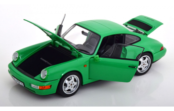 PORSCHE 911 (964) Carrera 4 Coupe (1990), green