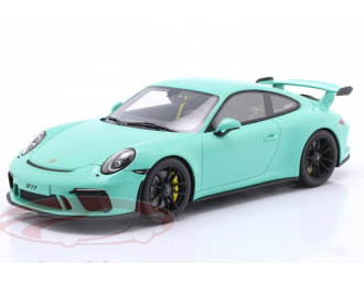 PORSCHE 911 (991 II) GT3 (2018), mint green