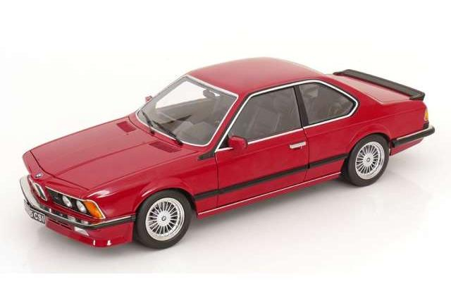 BMW M635 CSI with Alpina rims (1987), red
