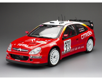 CITROEN Xsara WRC #21 Winner ADAC Rallye Deutschland S.Loeb/D.Elena (2002), red