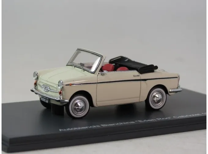 AUTOBIANCHI Bianchina Cabriolet Open (1962), White