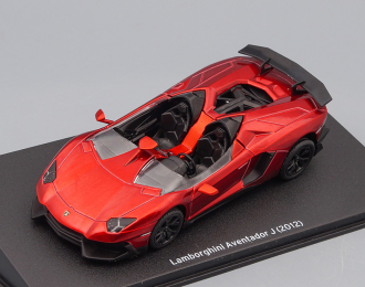 LAMBORGHINI Aventador J 2012 Red