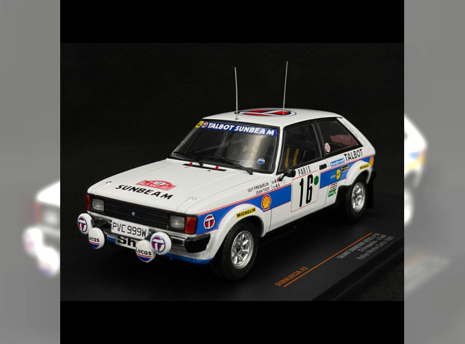 TALBOT Sunbeam Lotus #16 "Talbot Sport" Frequelin/Todt Rally Monte Carlo (1981)