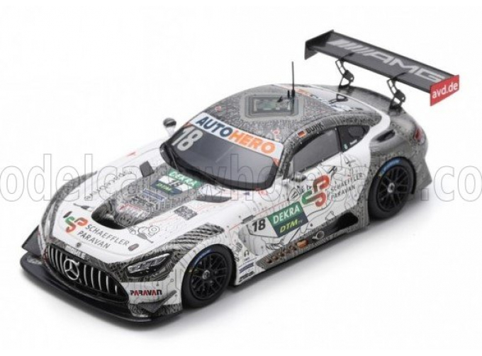 MERCEDES-BENZ Amg Gt3 Evo Team Mucke Motorsport №18 Dtm Season (2022) Maximilian Buhk, White Grey