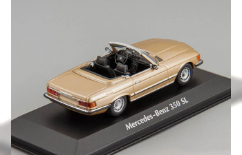 MERCEDES-BENZ 350 SL R107 (1974), gold