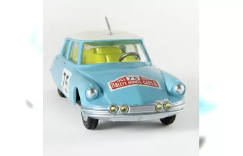 CITROEN DS 19 №75, Rally Monte Carlo (1965), light blue