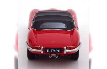 JAGUAR E-Type Series 1 LHD Convertible closed (1961), red