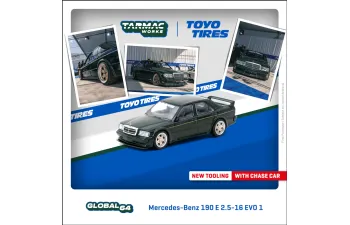 MERCEDES-BENZ 190 E (W201) 2.5-16 EVO 1, dark green