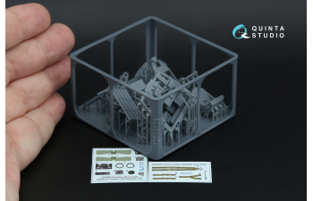 3D Декаль интерьера кабины Наблюдателя Fairey Barracuda (Trumpeter) (с 3D-печатными деталями)