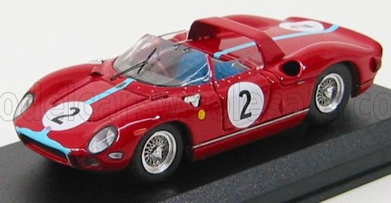 FERRARI 330p №2 Winner Paris (1964) Hill - Bonnier, red