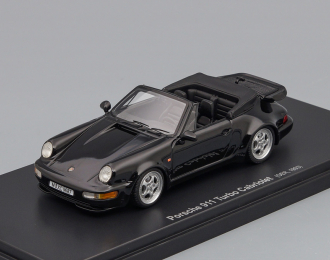 PORSCHE 964 Turbo Cabriolet Germany 1993, black metallic