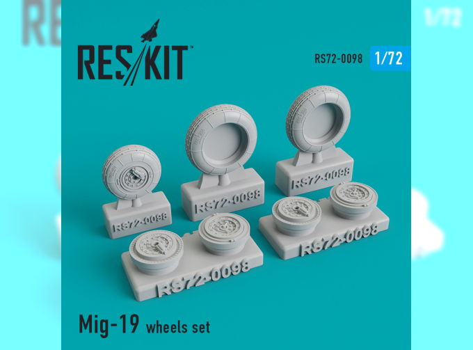 Колеса для Mig-19 wheels set